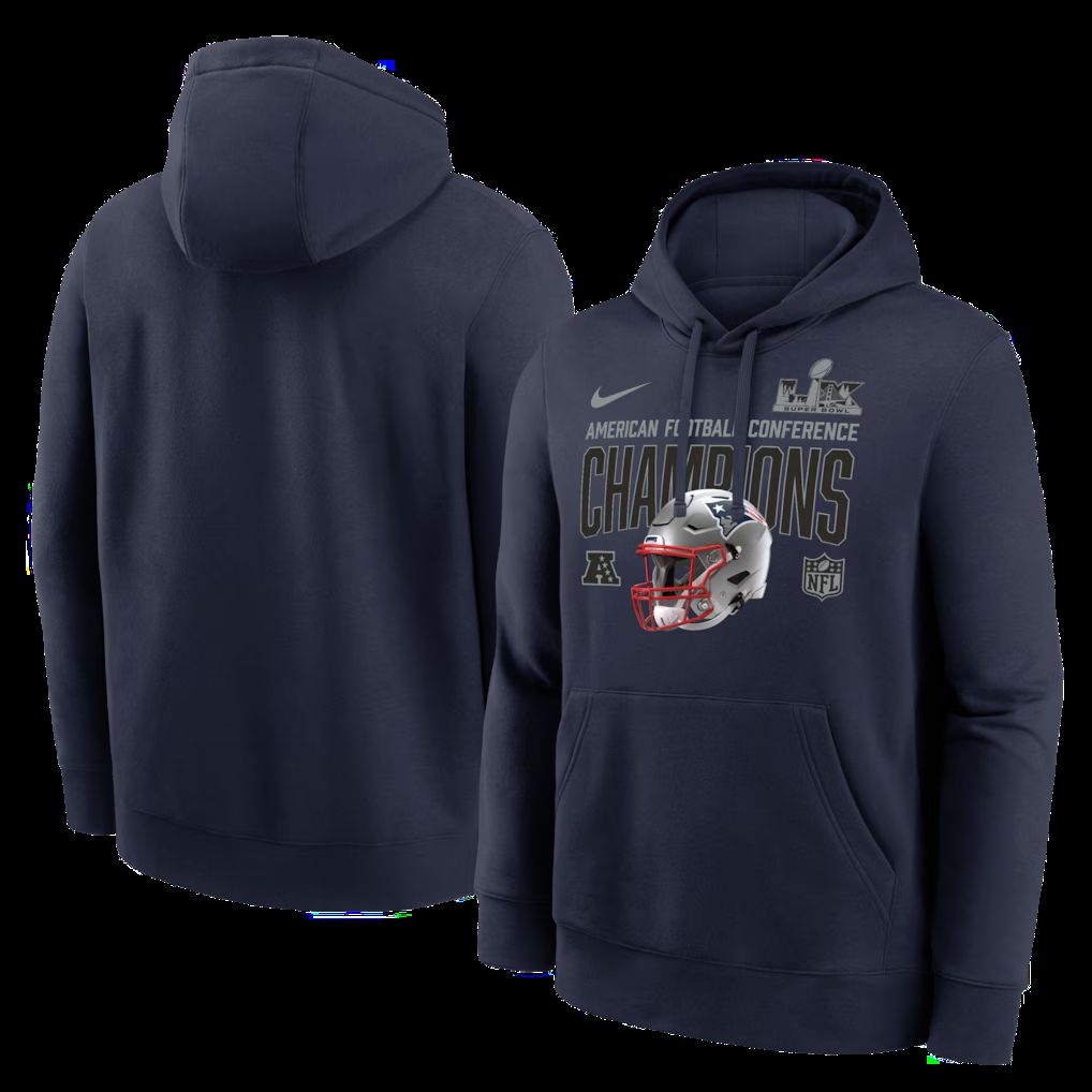 Men 2026 NFL New England Patriots hoodie blue 0022->new england patriots->NFL Jersey